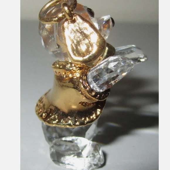 Vintage SWAROVSKI Crystal Memories puppy Pendant - Picture 5 of 5